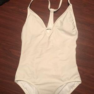 Express one piece swimsuit white size small